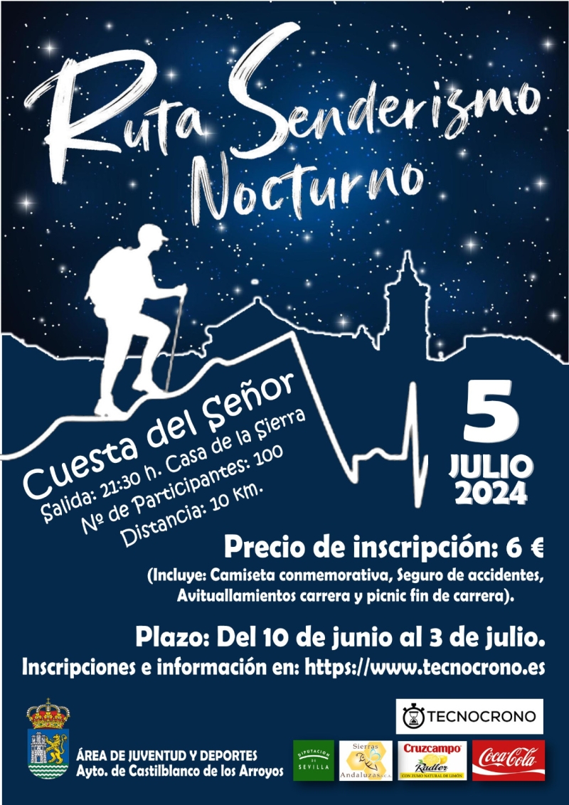 III RUTA SENDERISTA NOCTURNA CASTILBLANCO - Inscríbete