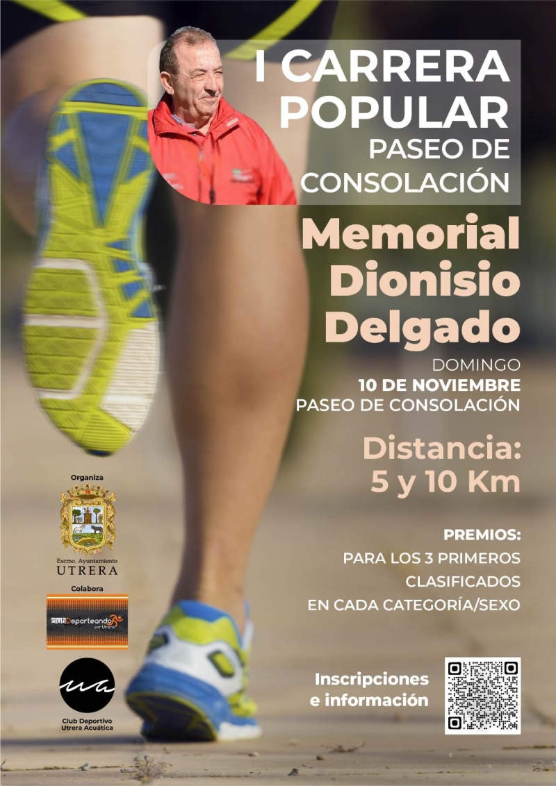 CARRERA POPULAR PASEO DE CONSOLACIÓN – MEMORIAL DIONISIO DELGADO - Inscríbete