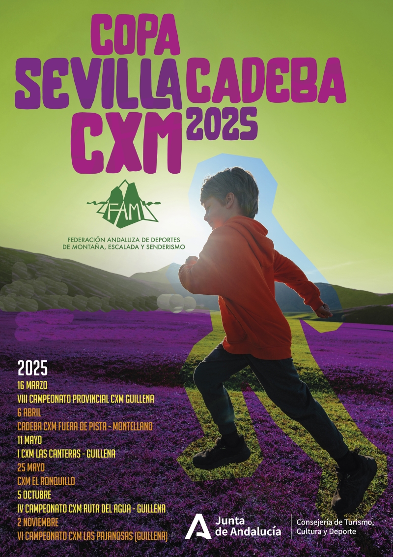 V COPA DE CARRERAS POR MONTAÑA CADEBA SEVILLA 2024-25 - Inscríbete