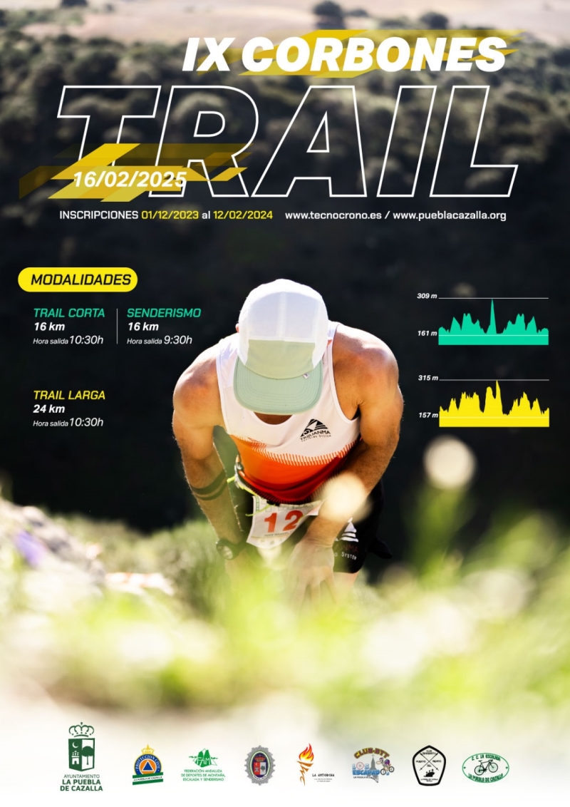 IX CXM CORBONES TRAIL LA PUEBLA DE CAZALLA - Inscríbete