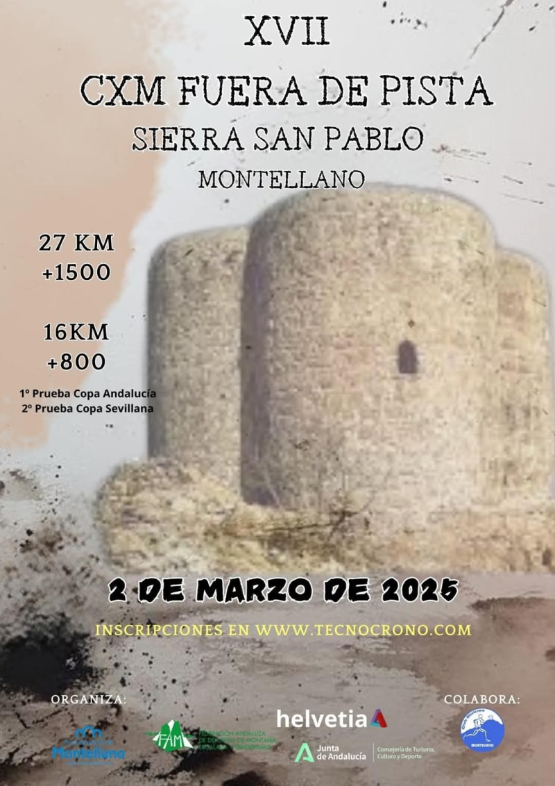 XVII CXM FUERA DE PISTA SIERRA DE SAN PABLO - Inscríbete