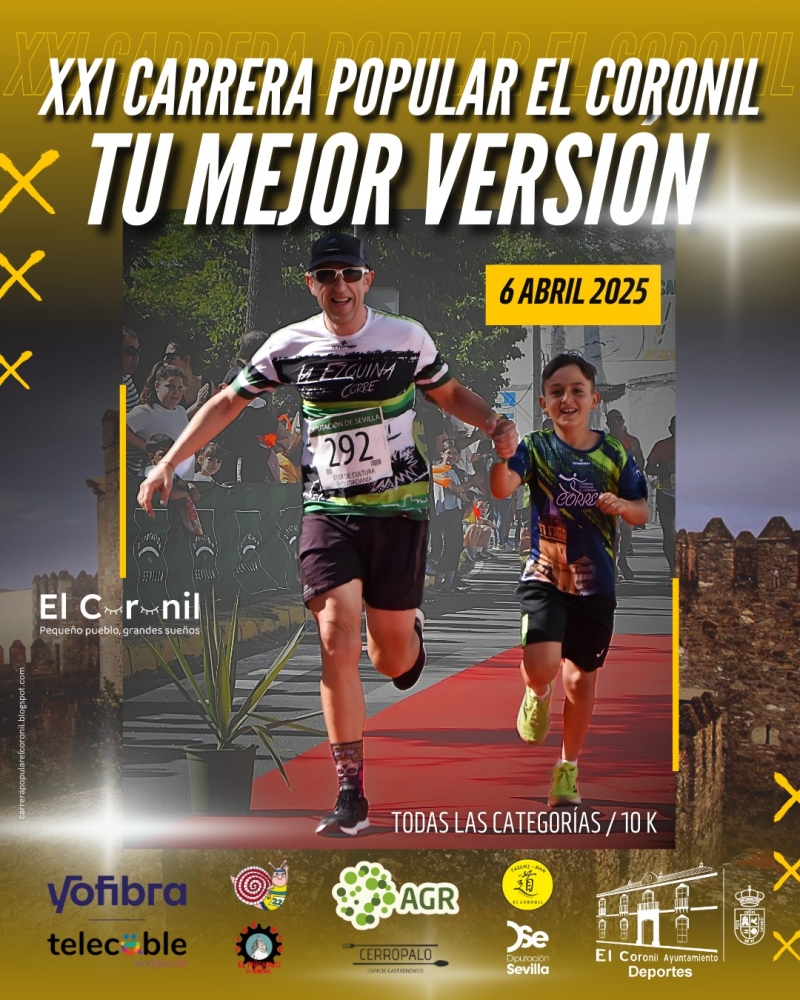 XXI CARRERA POPULAR EL CORONIL - Inscríbete