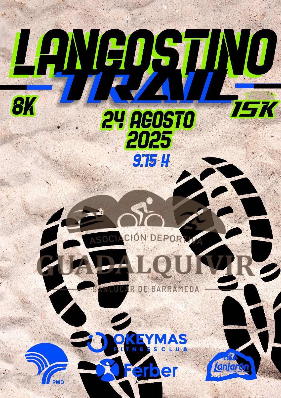 XXIII LANGOSTINO TRAIL Y CROSS PLAYAS DE SANLÚCAR - Inscríbete