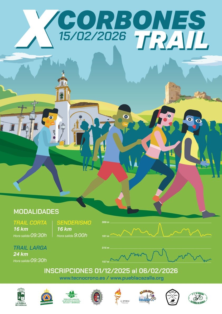 X CXM CORBONES TRAIL LA PUEBLA DE CAZALLA - Inscríbete