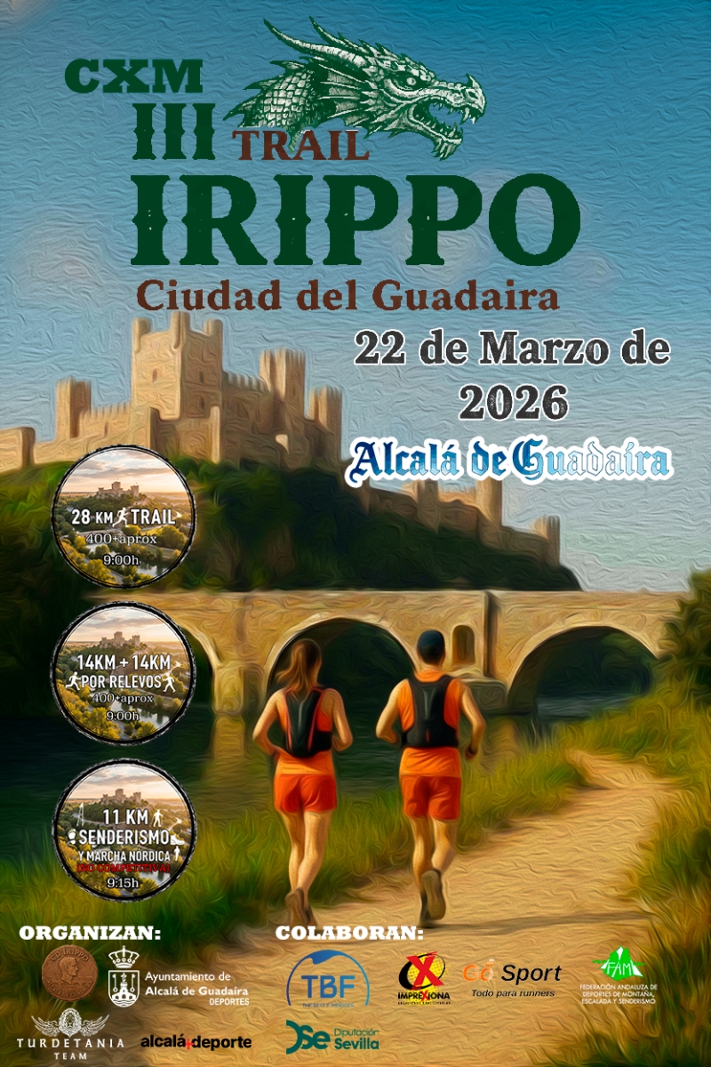 III TRAIL IRIPPO 2026 - Inscríbete