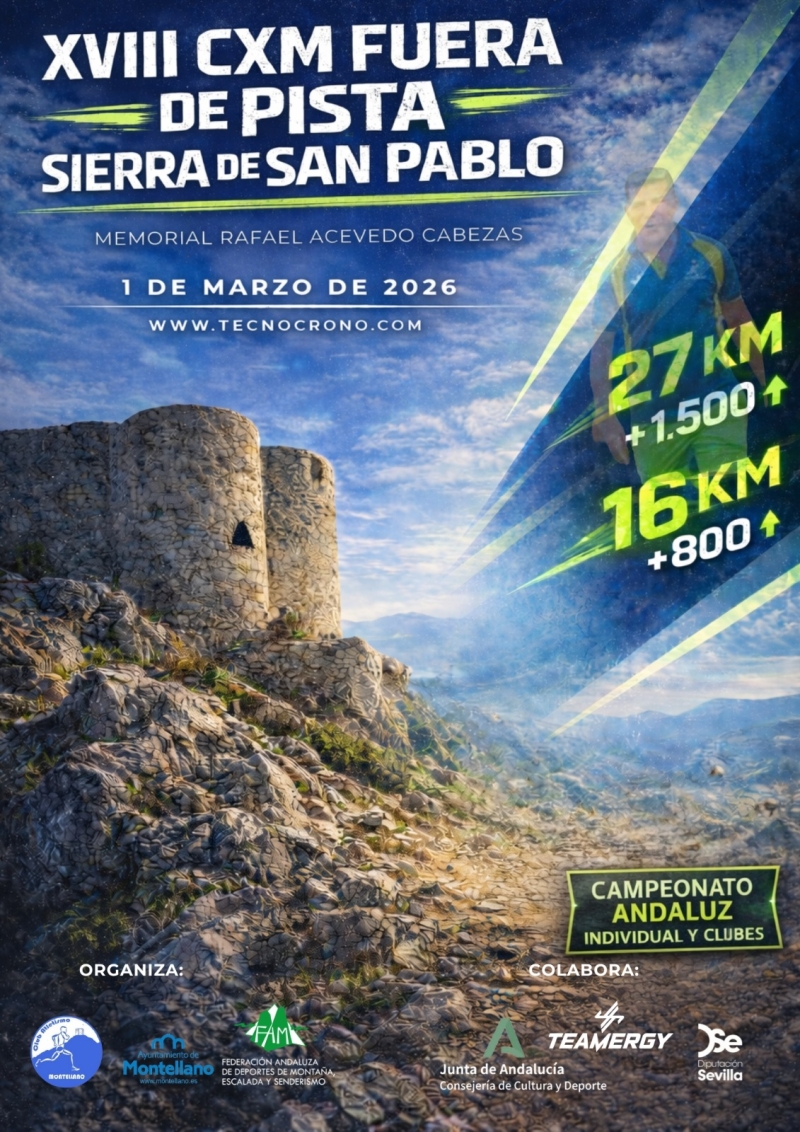 XVIII CXM FUERA DE PISTA SIERRA DE SAN PABLO 