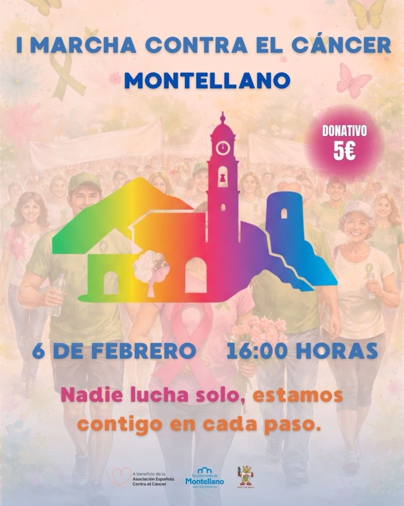 I MARCHA CONTRA EL CÁNCER MONTELLANO - Inscríbete