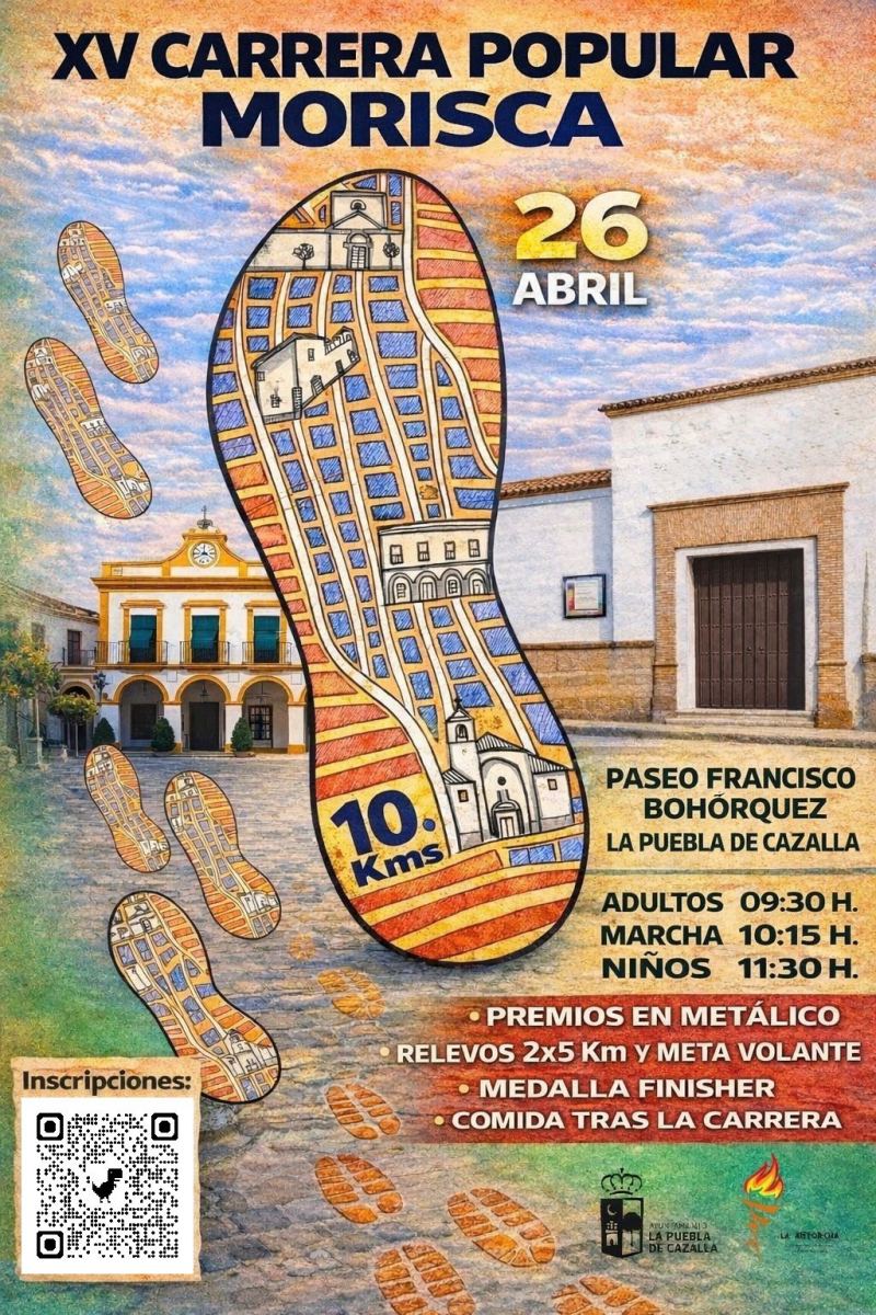 XV CARRERA POPULAR MORISCA  - Inscríbete