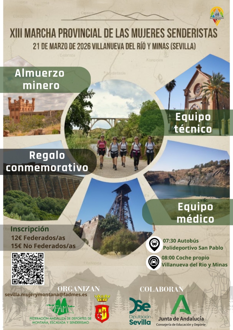 XIII MARCHA PROVINCIAL DE LAS MUJERES SENDERISTAS 2026 - Inscríbete