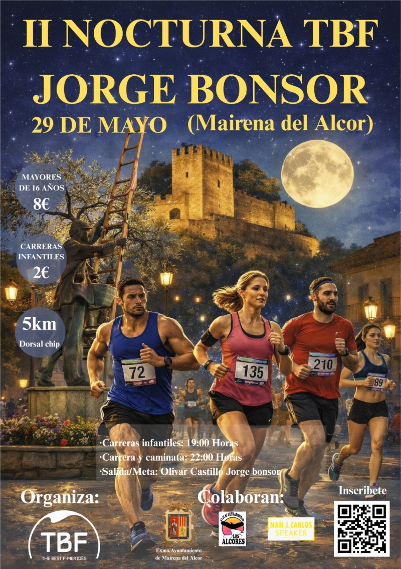 II CARRERA NOCTURNA TBF JORGE BONSOR - Inscríbete