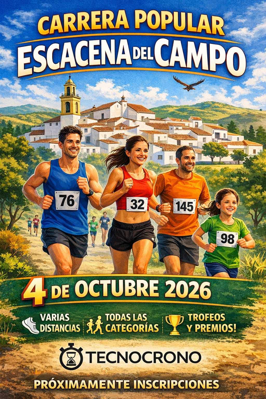 VII CARRERA POPULAR VILLA DE ESCACENA DEL CAMPO - Inscríbete