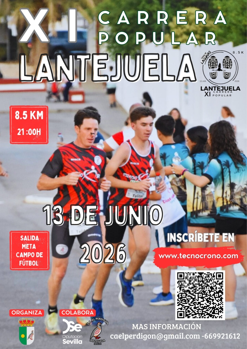 XI CARRERA POPULAR LANTEJUELA - Inscríbete