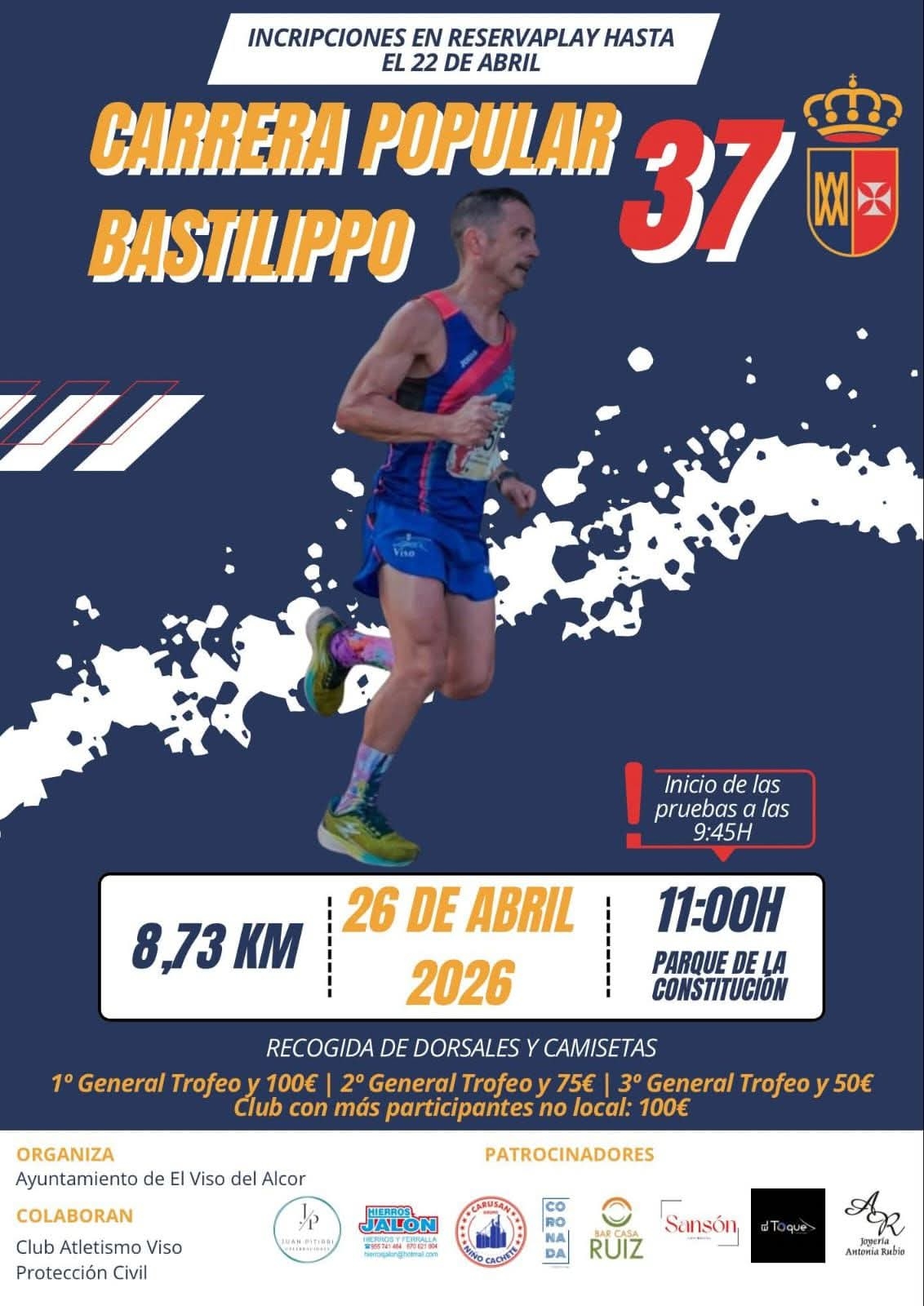 XXXVII CARRERA POPULAR BASTILIPPO - Inscríbete