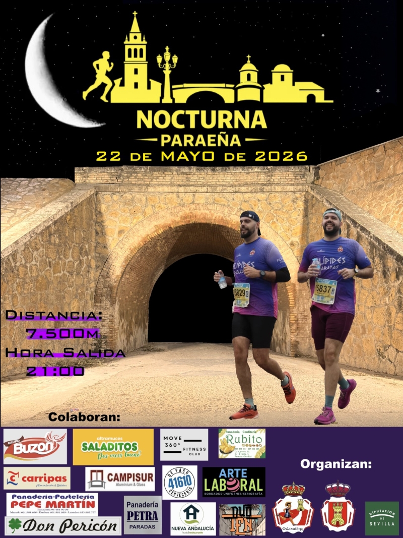 XIICARRERA NOCTURNA PARAEÑA  - Inscríbete