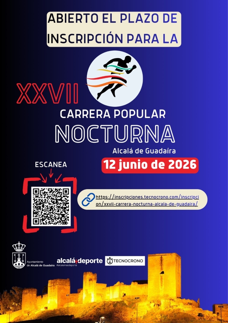 XXVII  CARRERA NOCTURNA ALCALA DE GUADAIRA - Inscríbete