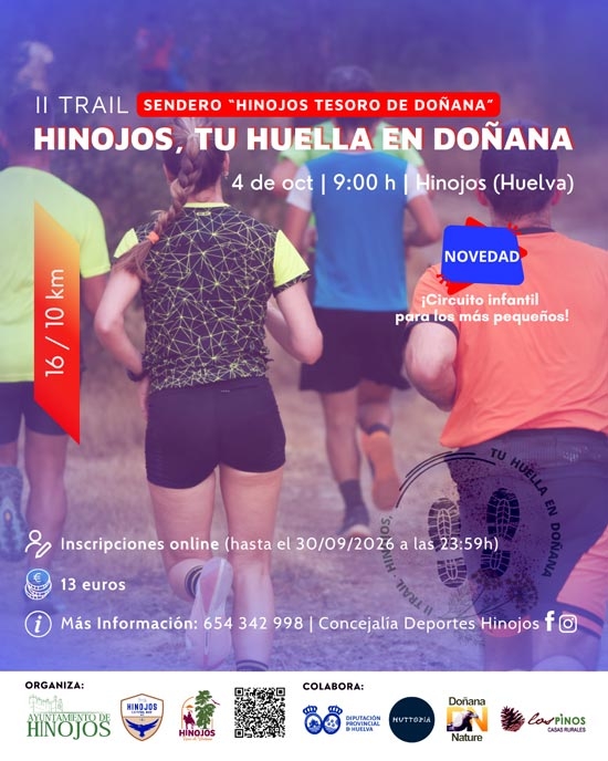 II TRAIL “HINOJOS  TU HUELLA EN DOÑANA