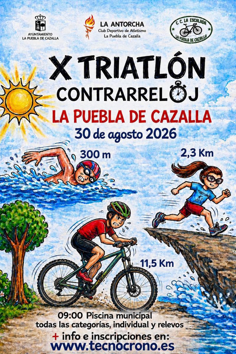 Triatlón Contrarreloj la Puebla de Cazalla