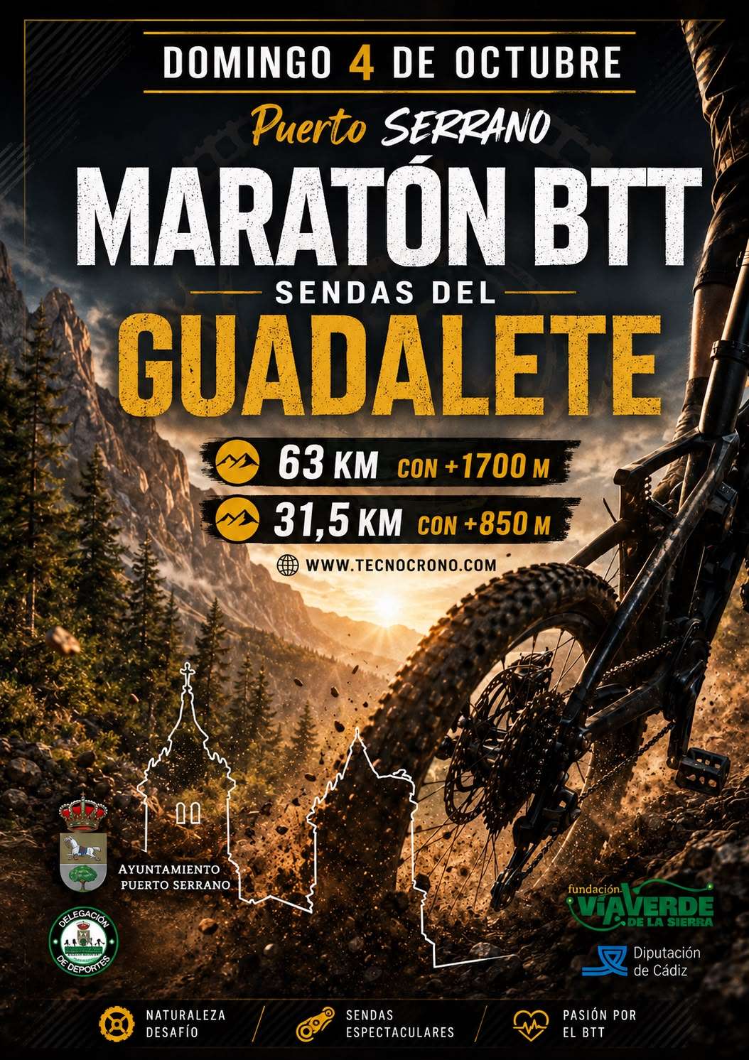 II MARATÓN BTT RETO SENDAS DEL GUADALETE - Inscríbete