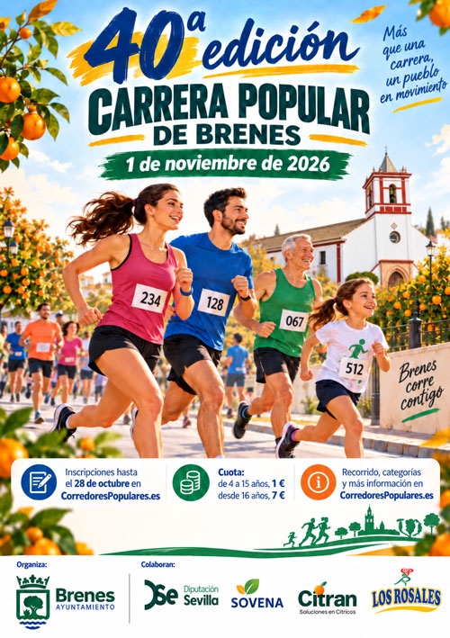 40ª CARRERA POPULAR DE BRENES - Inscríbete