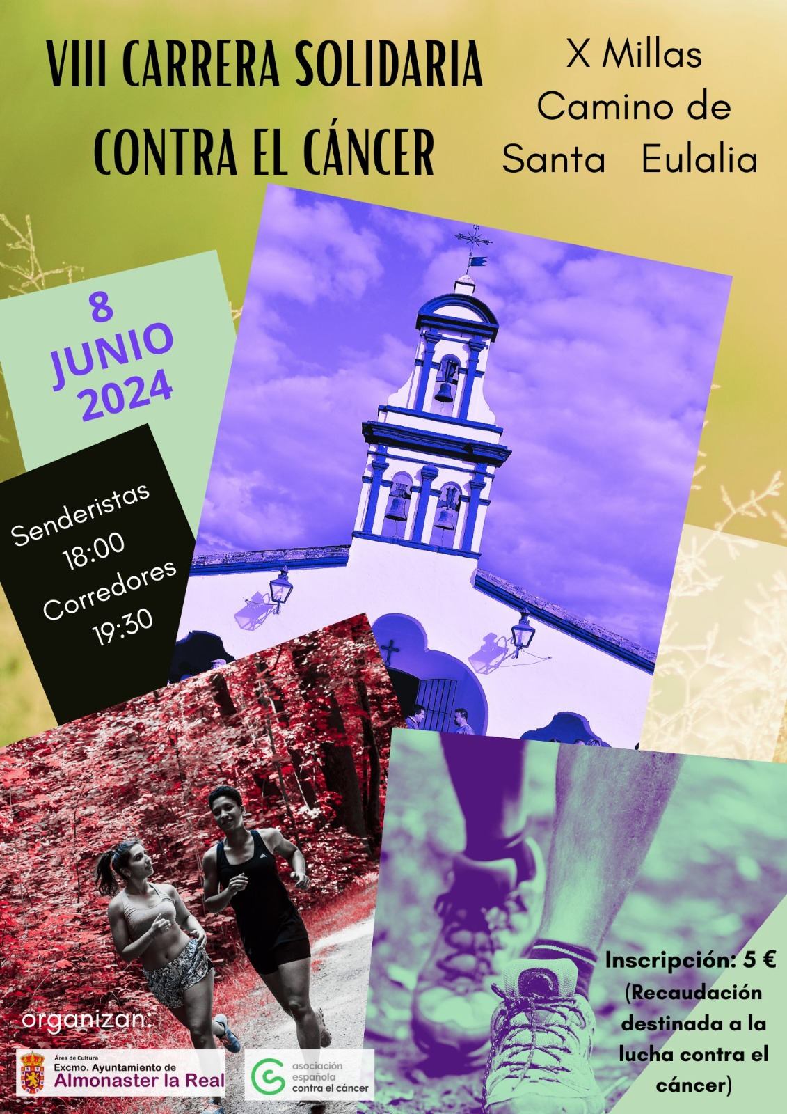 “VIII EDICIÓN CARRERA SOLIDARIA X MILLAS CAMINO DE SANTA EULALIA” - Inscríbete “VIII EDICIÓN CARRERA SOLIDARIA X MILLAS CAMINO DE SANTA EULALIA” - Inscríbete