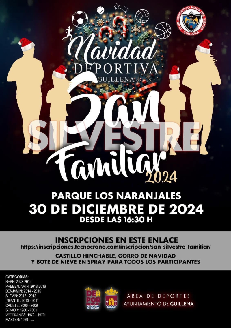 SAN SILVESTRE FAMILIAR - Inscríbete SAN SILVESTRE FAMILIAR - Inscríbete