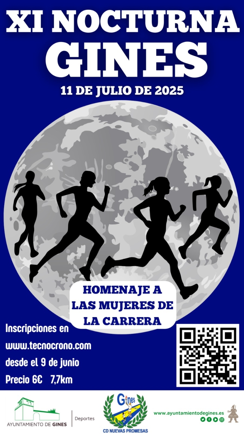 XI CARRERA NOCTURNA GINES - Inscríbete XI CARRERA NOCTURNA GINES - Inscríbete