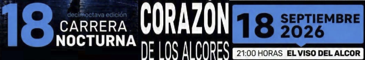 18 CARRERA NOCTURNA CORAZÓN DE LOS ALCORES