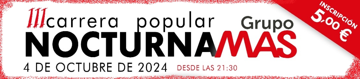 Contacta con nosotros  - CARRERA POPULAR NOCTURNA LAS CINCO MILLAS DE LA VILLA