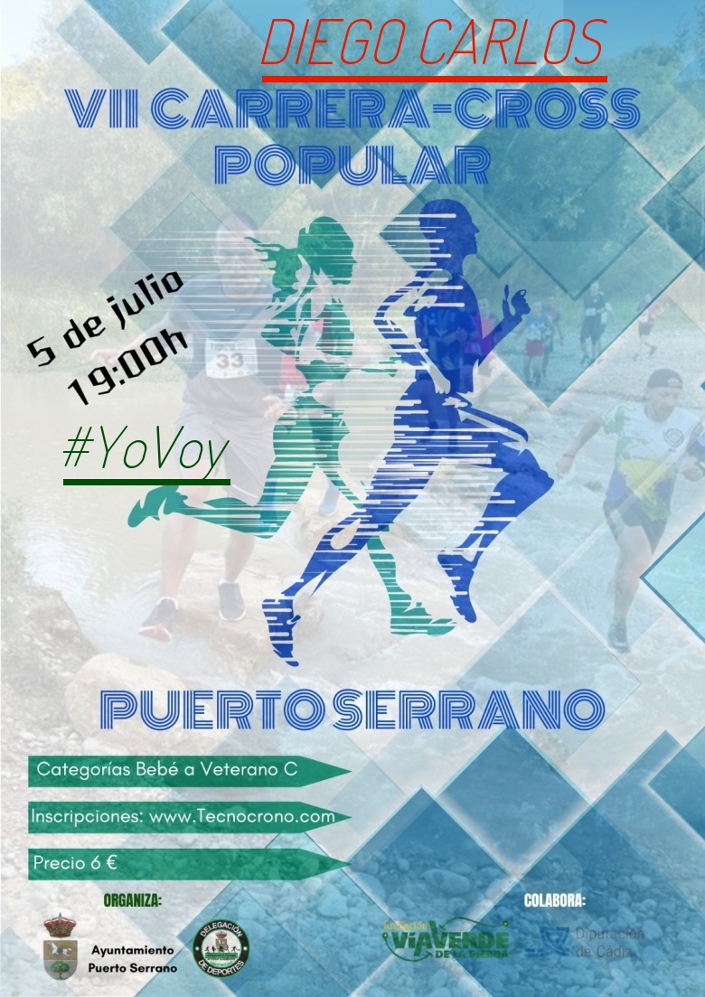 #EuVou - DIEGO CARLOS (7ª CARRERA-CROSS POPULAR PUERTO SERRANO)