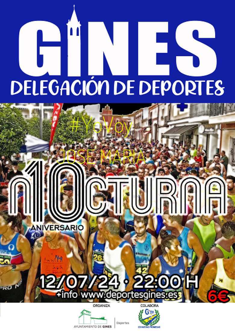 #Ni banoa - JOSE MARIA (X CARRERA NOCTURNA GINES)