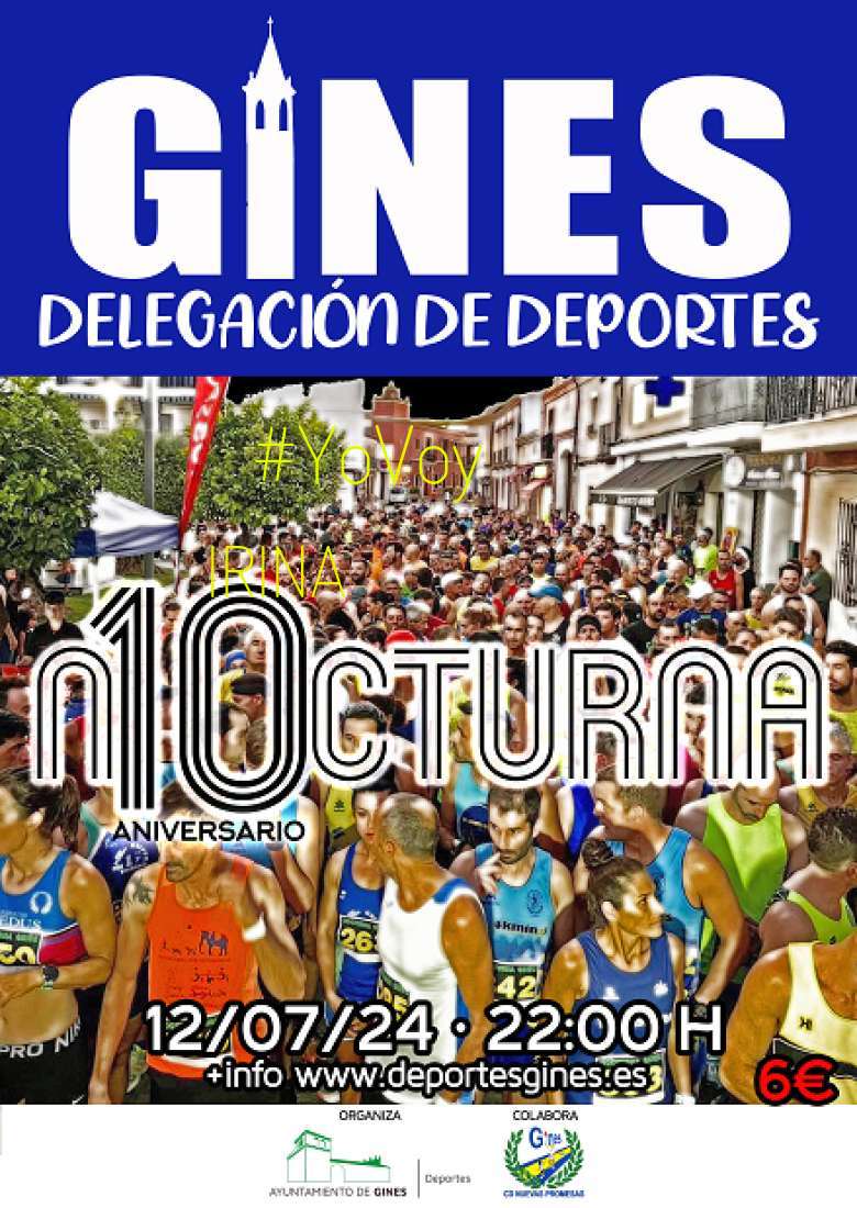 #YoVoy - IRINA (X CARRERA NOCTURNA GINES)