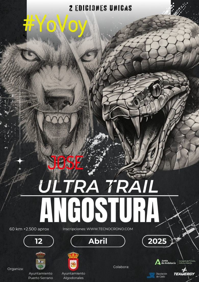 #YoVoy - JOSE (ULTRA TRAIL ANGOSTURA)