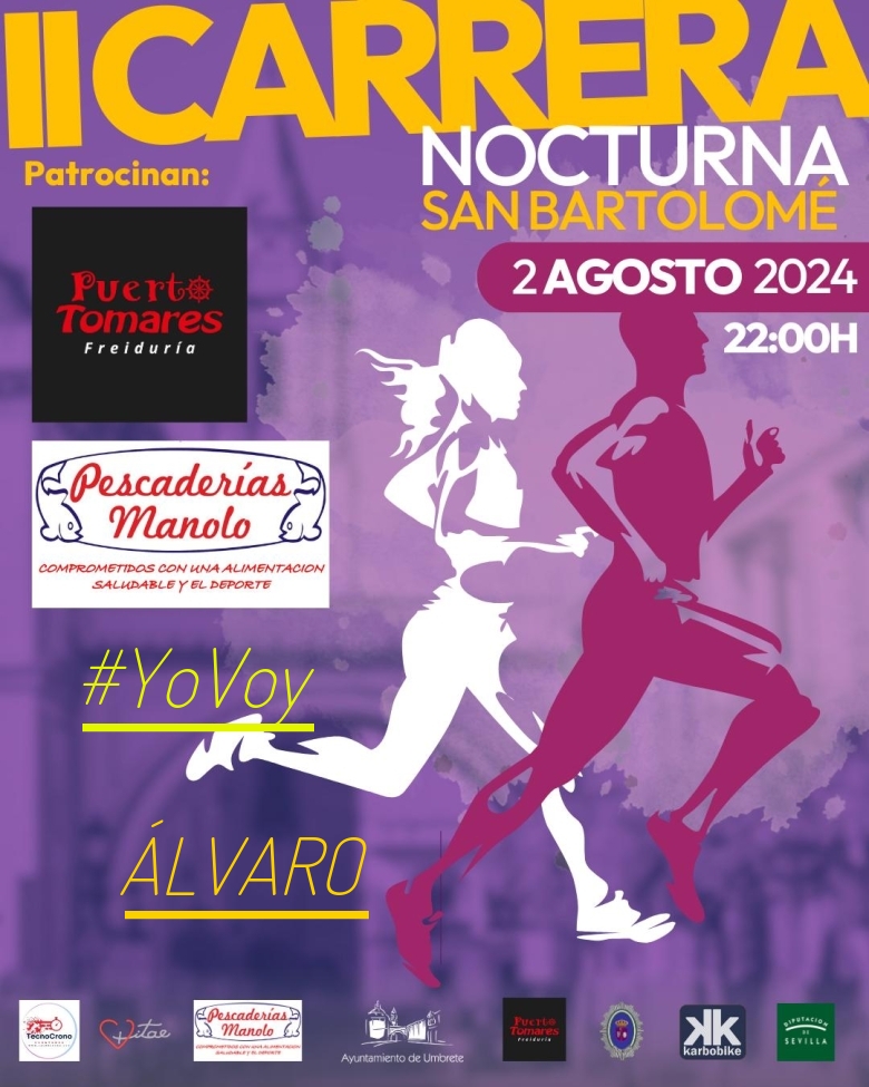 #YoVoy - ÁLVARO (II CARRERA NOCTURNA SAN BARTOLOME)