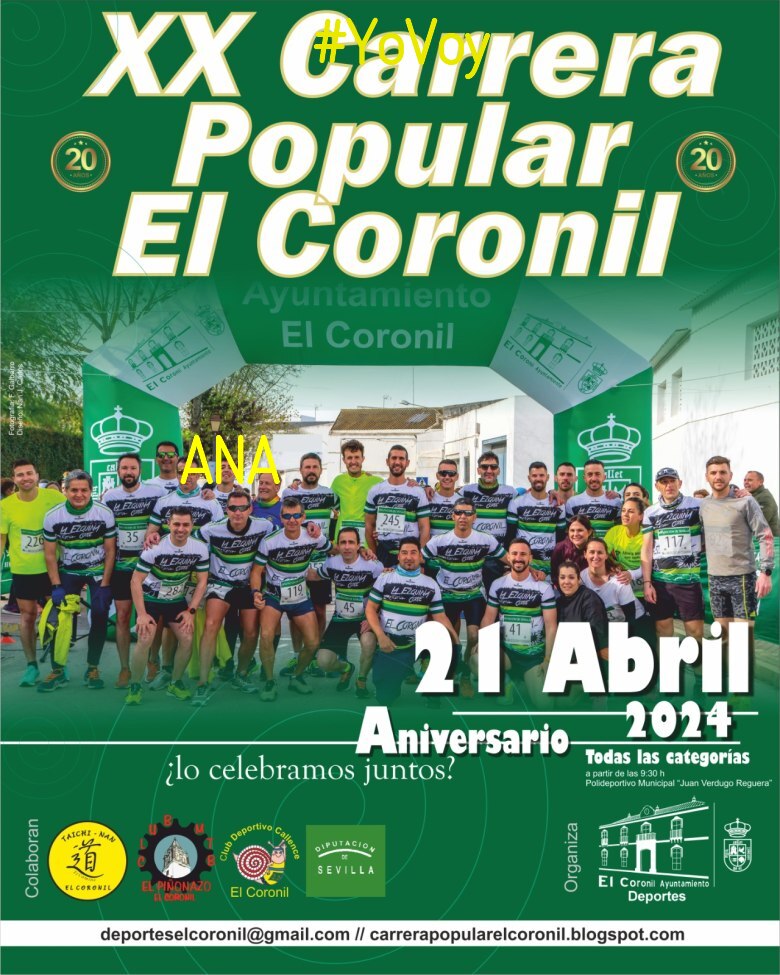 #JeVais - ANA (XX CARRERA POPULAR EL CORONIL)