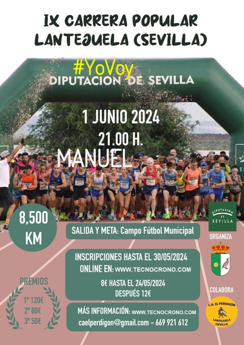 #JeVais - MANUEL (IX CARRERA POPULAR DE LANTEJUELA 2024)