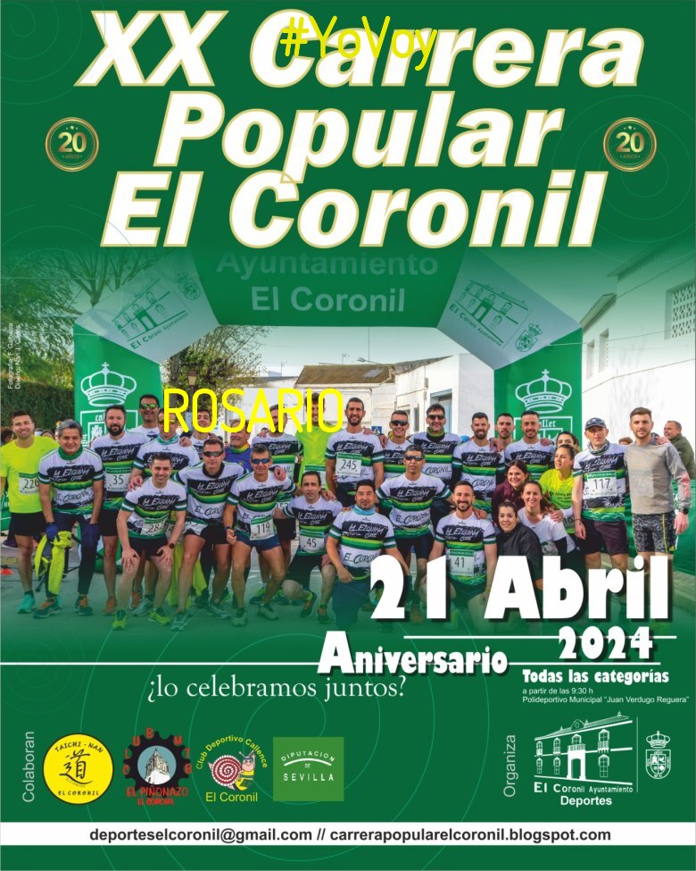 #YoVoy - ROSARIO (XX CARRERA POPULAR EL CORONIL)