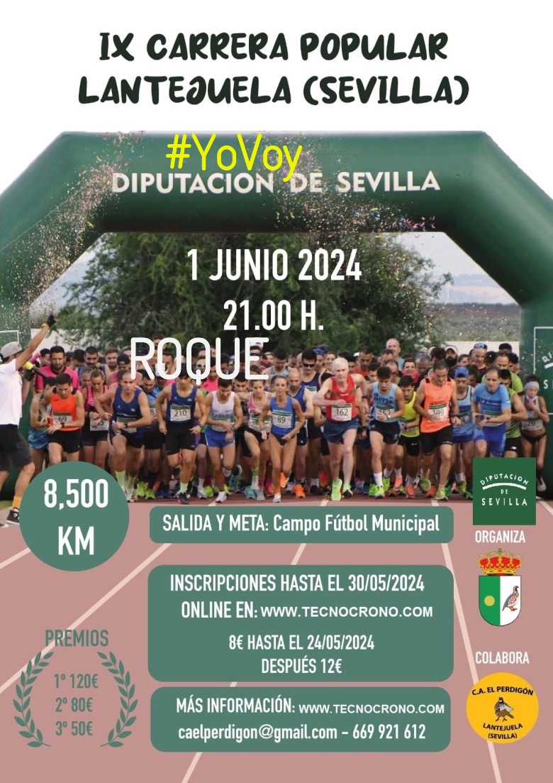 #Ni banoa - ROQUE (IX CARRERA POPULAR DE LANTEJUELA 2024)