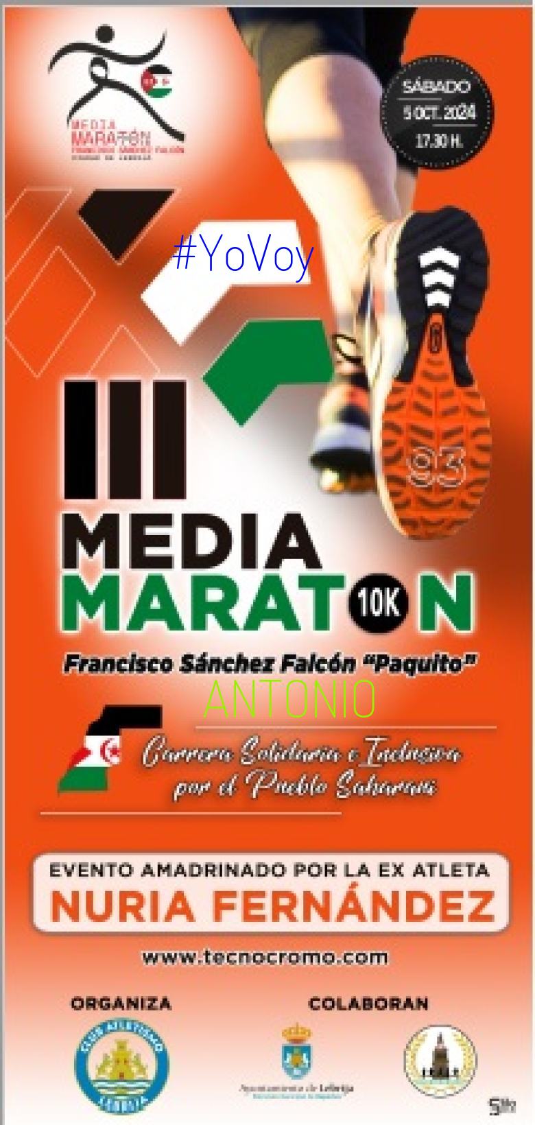 #Ni banoa - ANTONIO (III MEDIA MARATON FRANCISCO SANCHEZ FALCON)