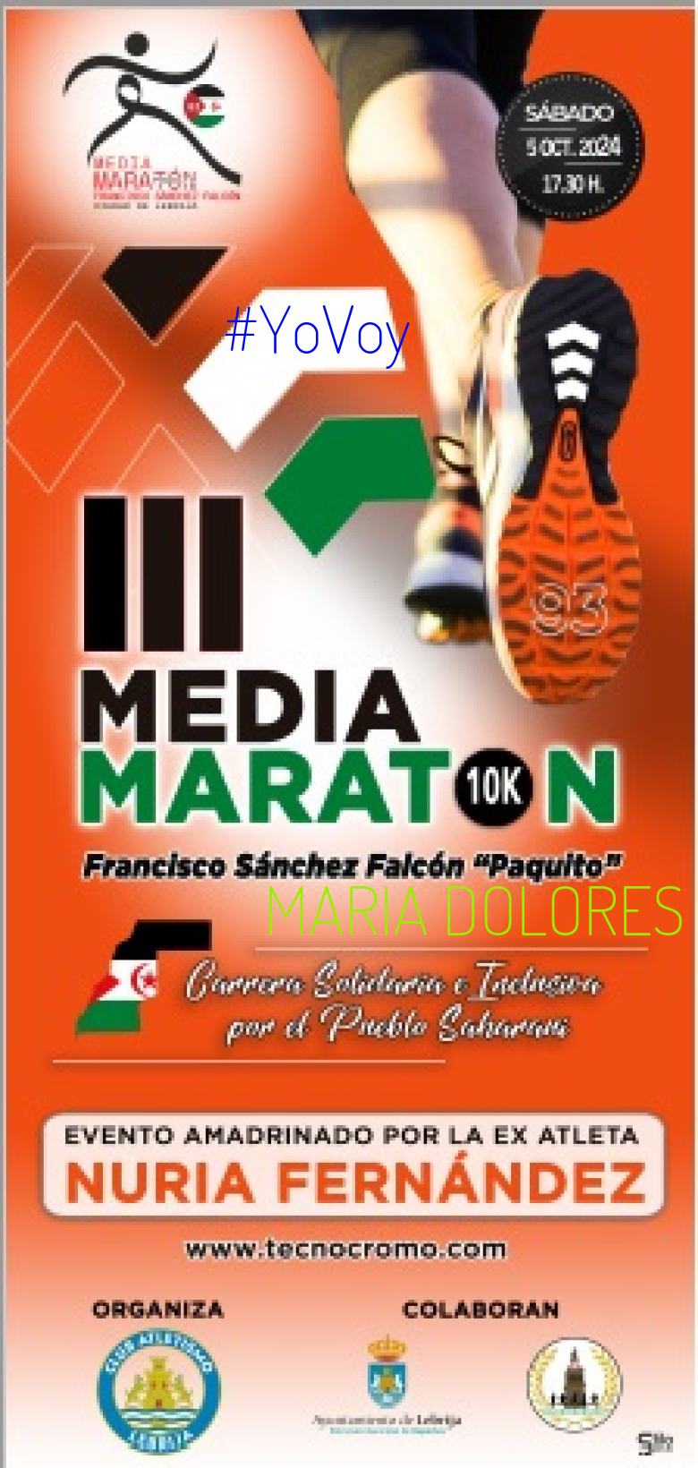 #YoVoy - MARIA DOLORES (III MEDIA MARATON FRANCISCO SANCHEZ FALCON)