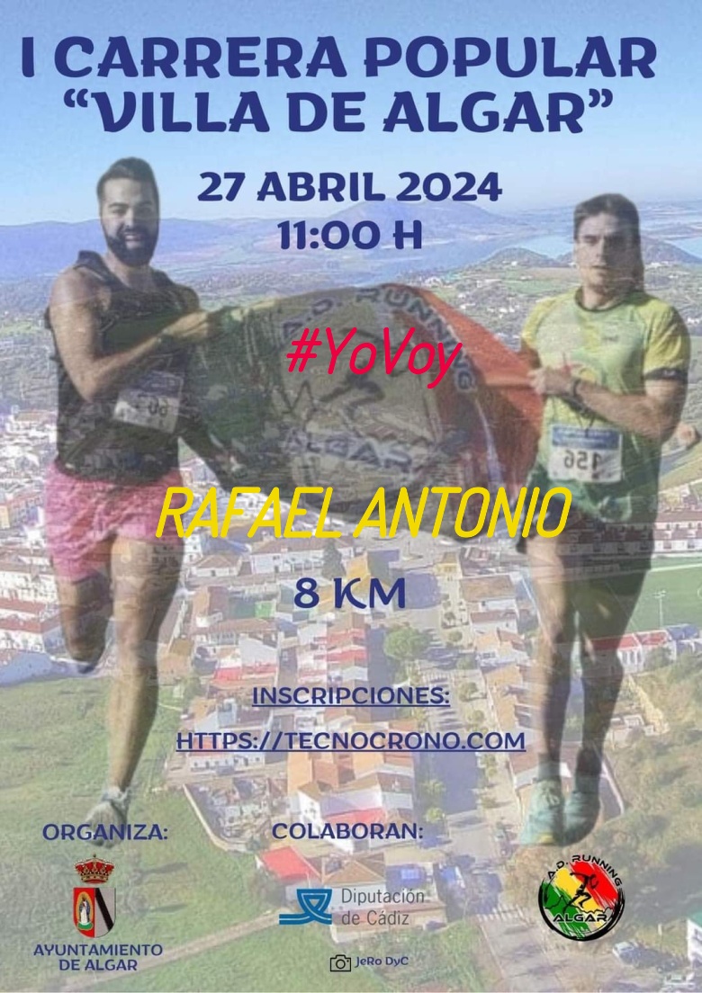 #YoVoy - RAFAEL ANTONIO (I CARRERA POPULAR 