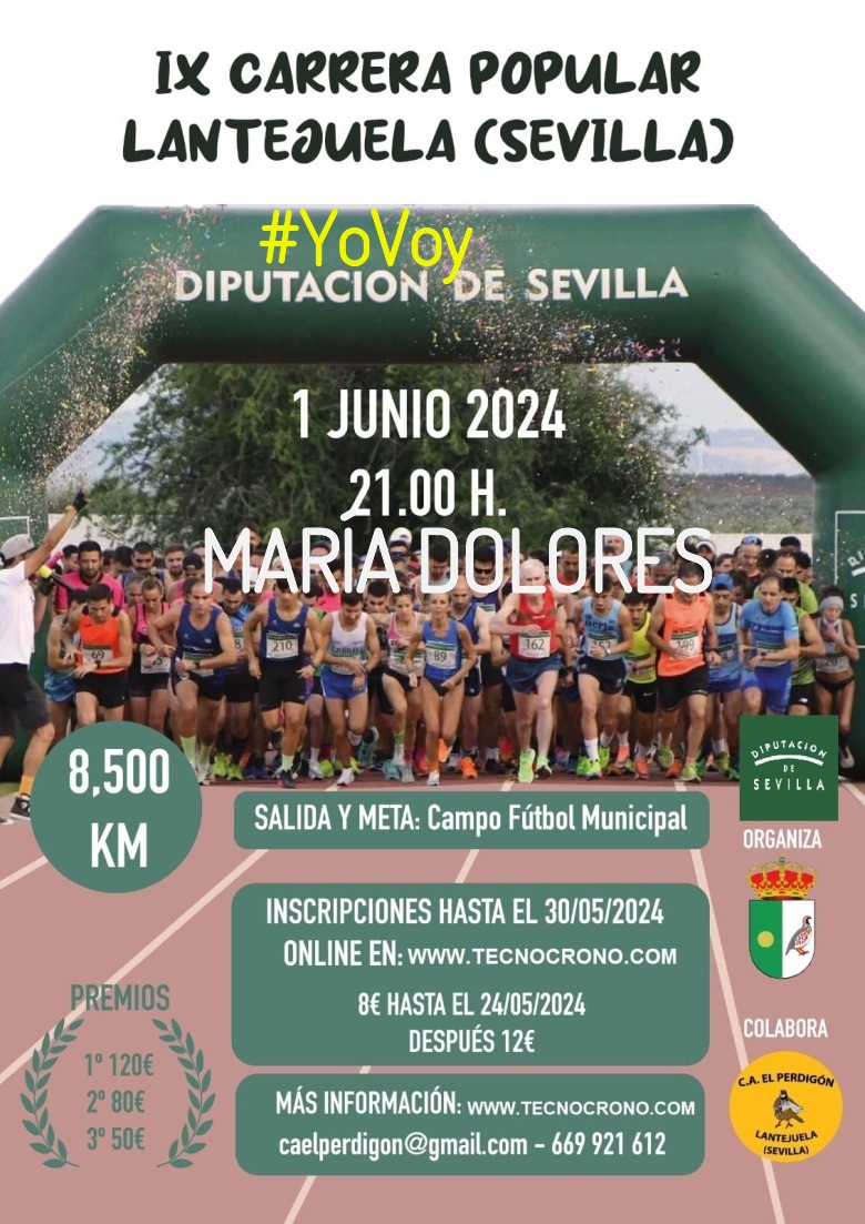 #ImGoing - MARÍA DOLORES (IX CARRERA POPULAR DE LANTEJUELA 2024)