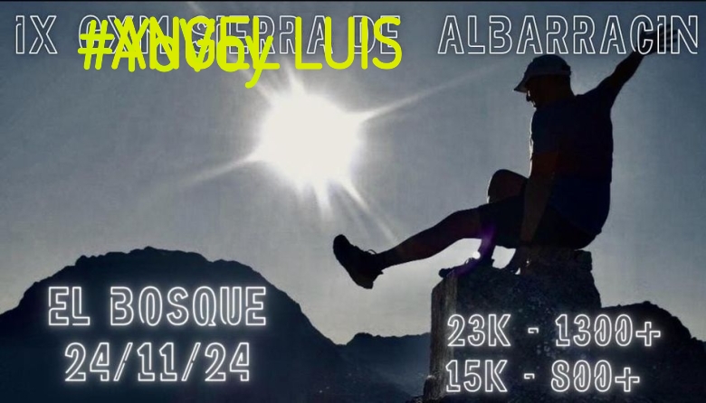 #YoVoy - ANGEL LUIS (VIII CXM SIERRA ALBARRACÍN)