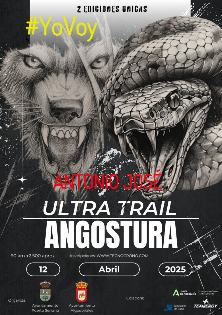 #YoVoy - ANTONIO JOSÉ (ULTRA TRAIL ANGOSTURA)