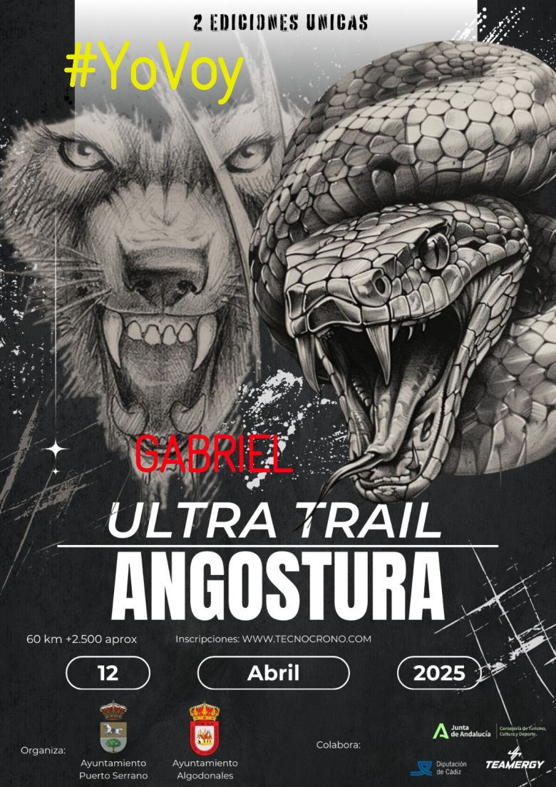 #YoVoy - GABRIEL (ULTRA TRAIL ANGOSTURA)