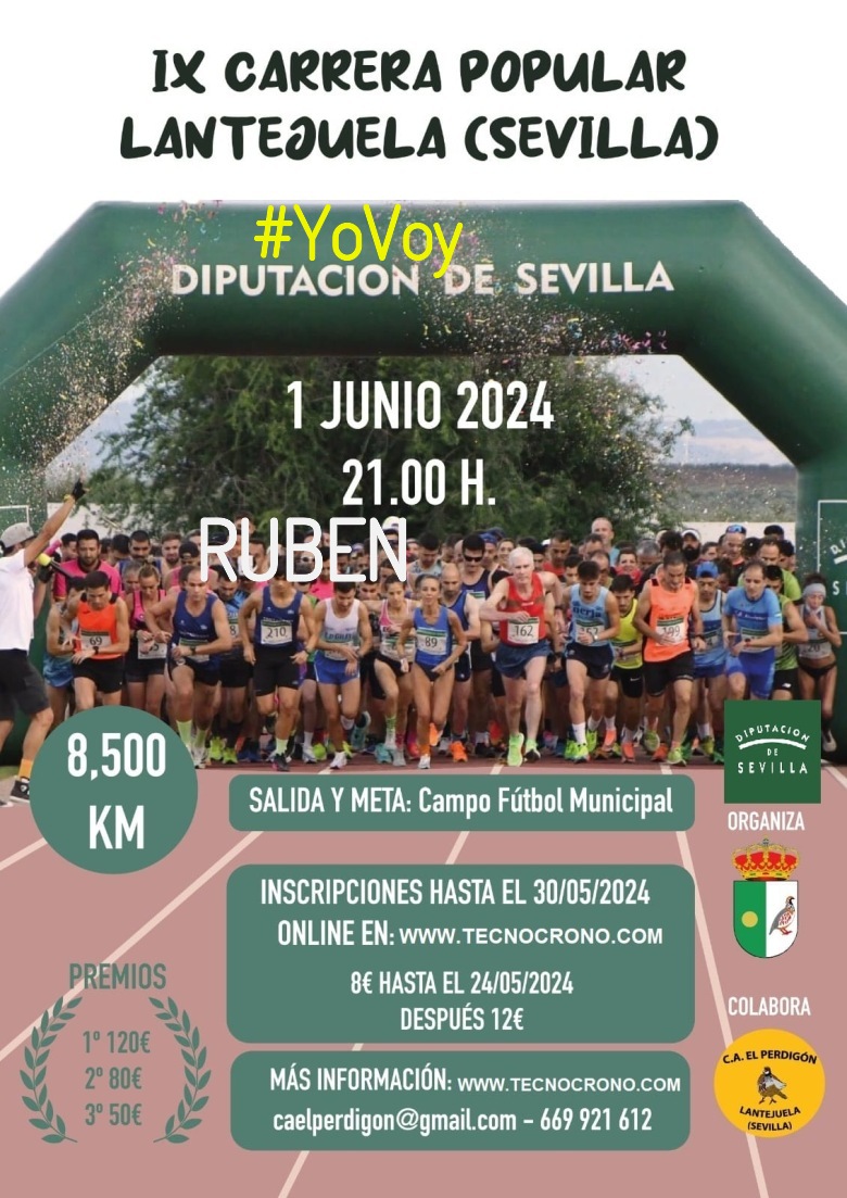 #JoHiVaig - RUBEN (IX CARRERA POPULAR DE LANTEJUELA 2024)