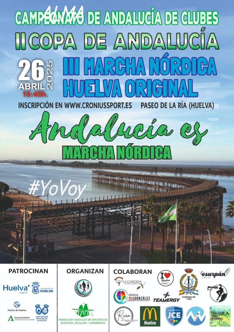 #YoVoy - ALMA (MARCHA NÓRDICA HUELVA ORIGINAL)