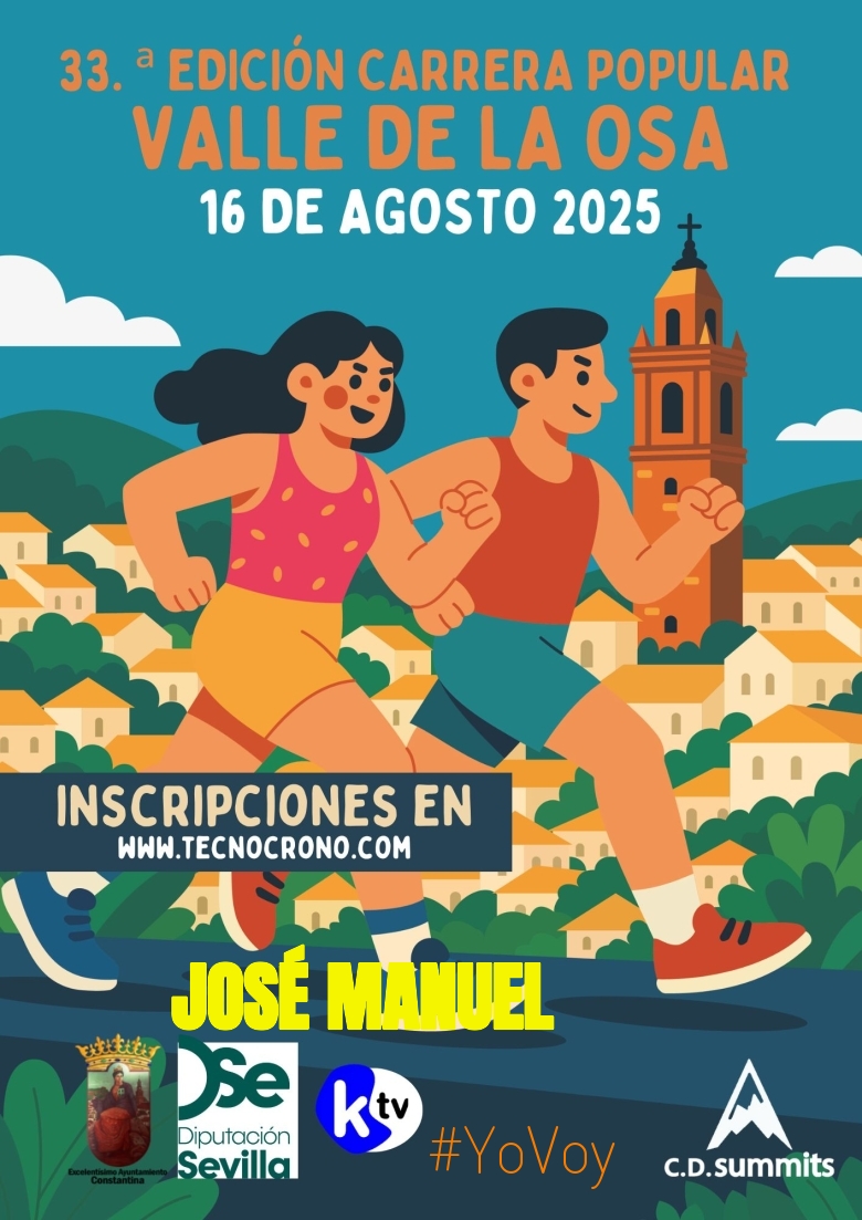 #YoVoy - JOSÉ MANUEL (33ª CARRERA POPULAR 