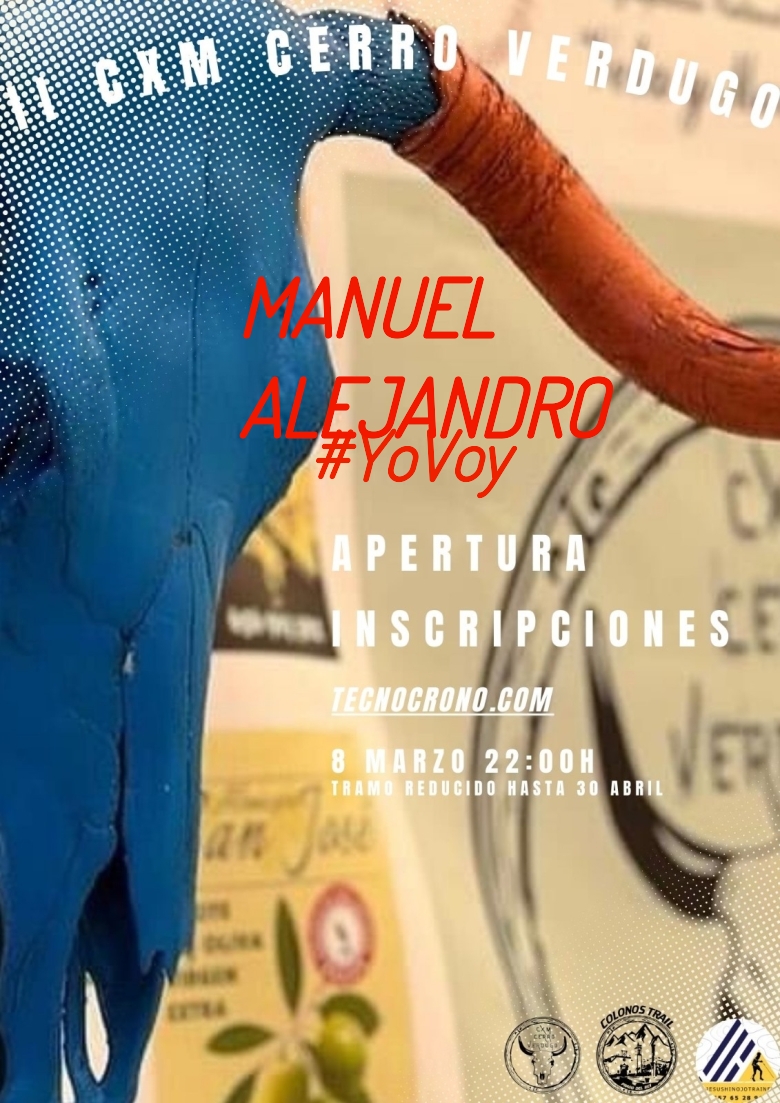 #EuVou - MANUEL ALEJANDRO (II CXM CERRO VERDUGO)