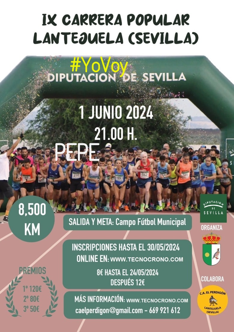 #YoVoy - PEPE (IX CARRERA POPULAR DE LANTEJUELA 2024)