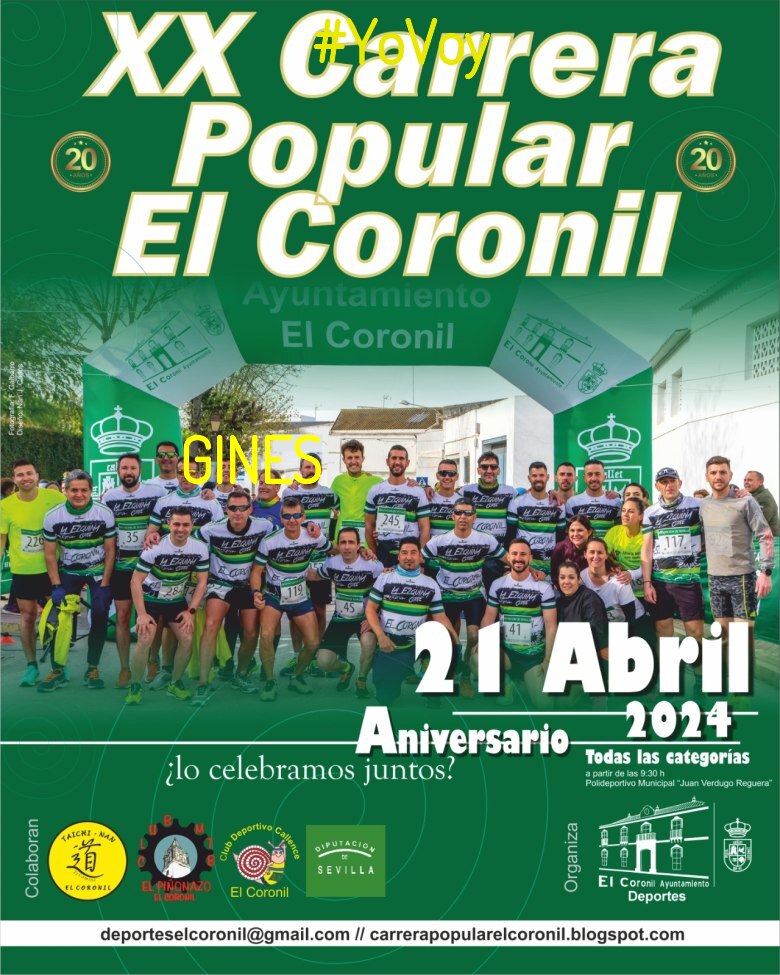 #JeVais - GINES (XX CARRERA POPULAR EL CORONIL)